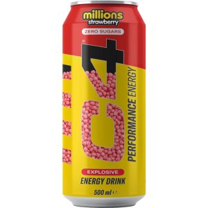 C4 Million Erdbeere – Energy Drink ohne Zucker