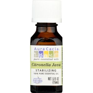 Aura Cacia Ätherisches Öl Citronella, 0,5 oz (Packung mit 1)