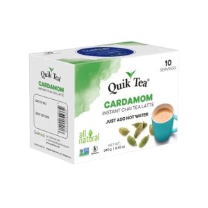 Quik Tee Kardamom Instant Chai Tee Latte