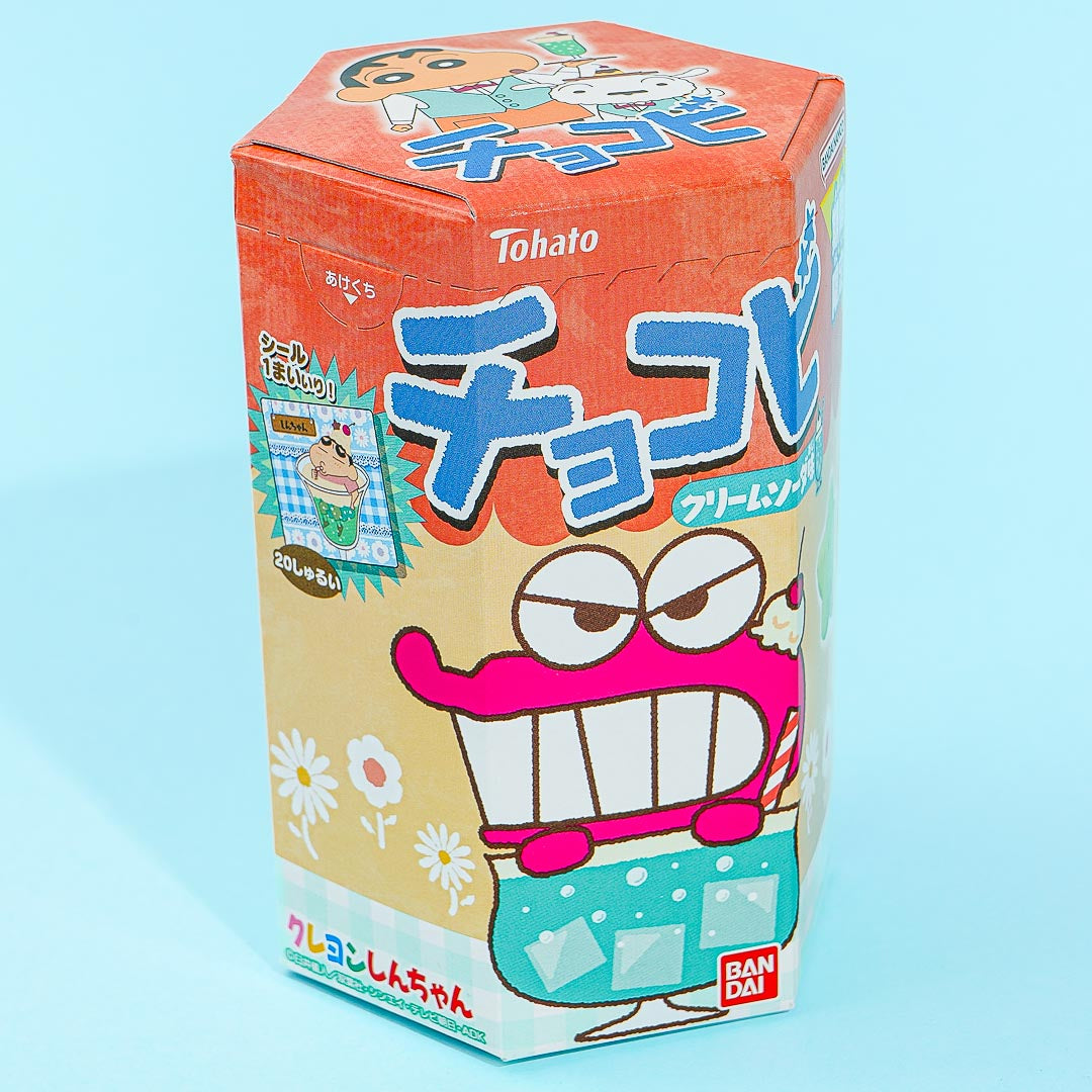 Crayon Shin-chan Chocobi Mais Snacks – Melone Creme Soda