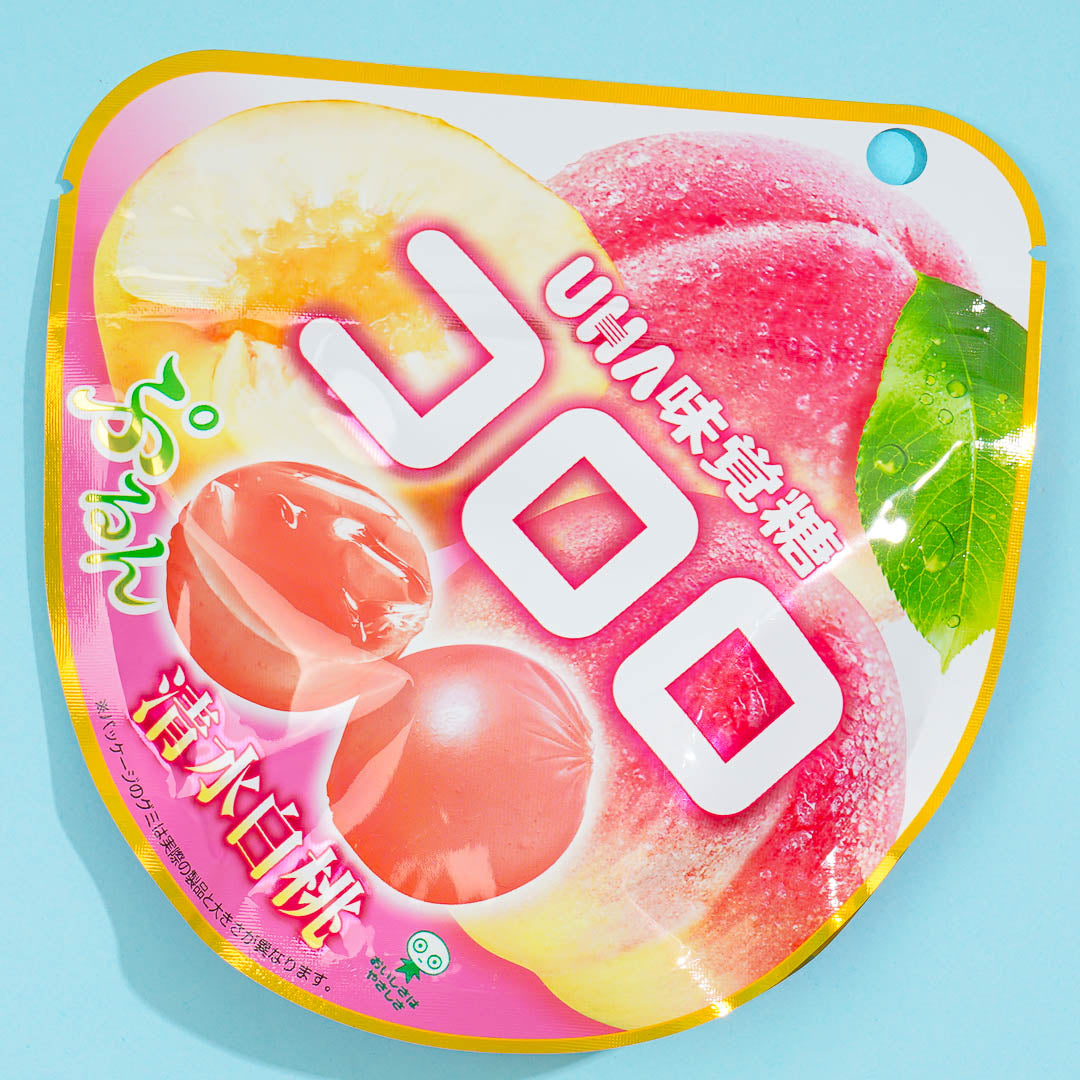Kororo Fruchtsaft Gummy – Weißer Pfirsich