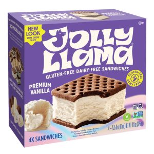 JOLLY LLAMA – Sandwich Vanille , nicht milchig , (Packung von – 8 ) – 11fo