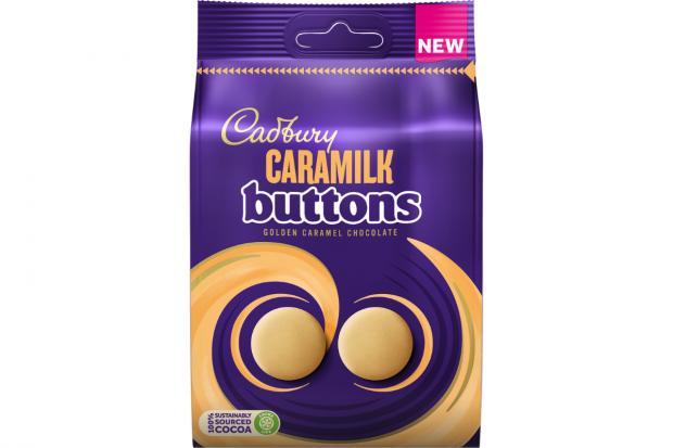 Cadbury Karamilk Knöpfe