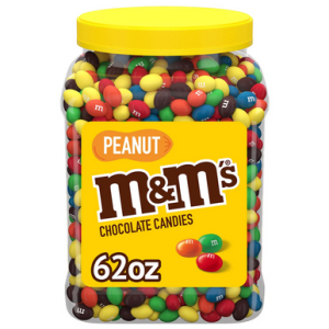 M&M’s Erdnussschokolade M&m Süßigkeiten, 62 Unzen.