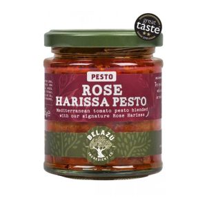 Belazu rose harissa pesto