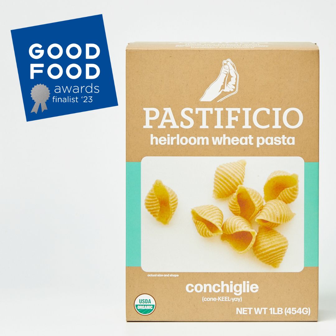Pastificio Boulder Conchiglie Pasta Box – 6 Boxen x 16oz Fall