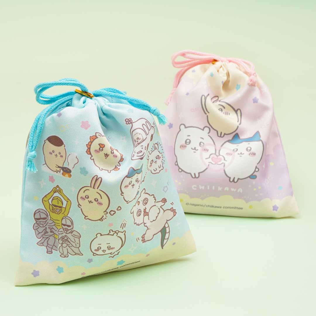 Chiikawa Kinchaku Rucksack mit Kordelzug
