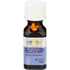Aura Cacia Essential Solutions Chill Pille, 0,5 oz – Packung mit 1 Stück
