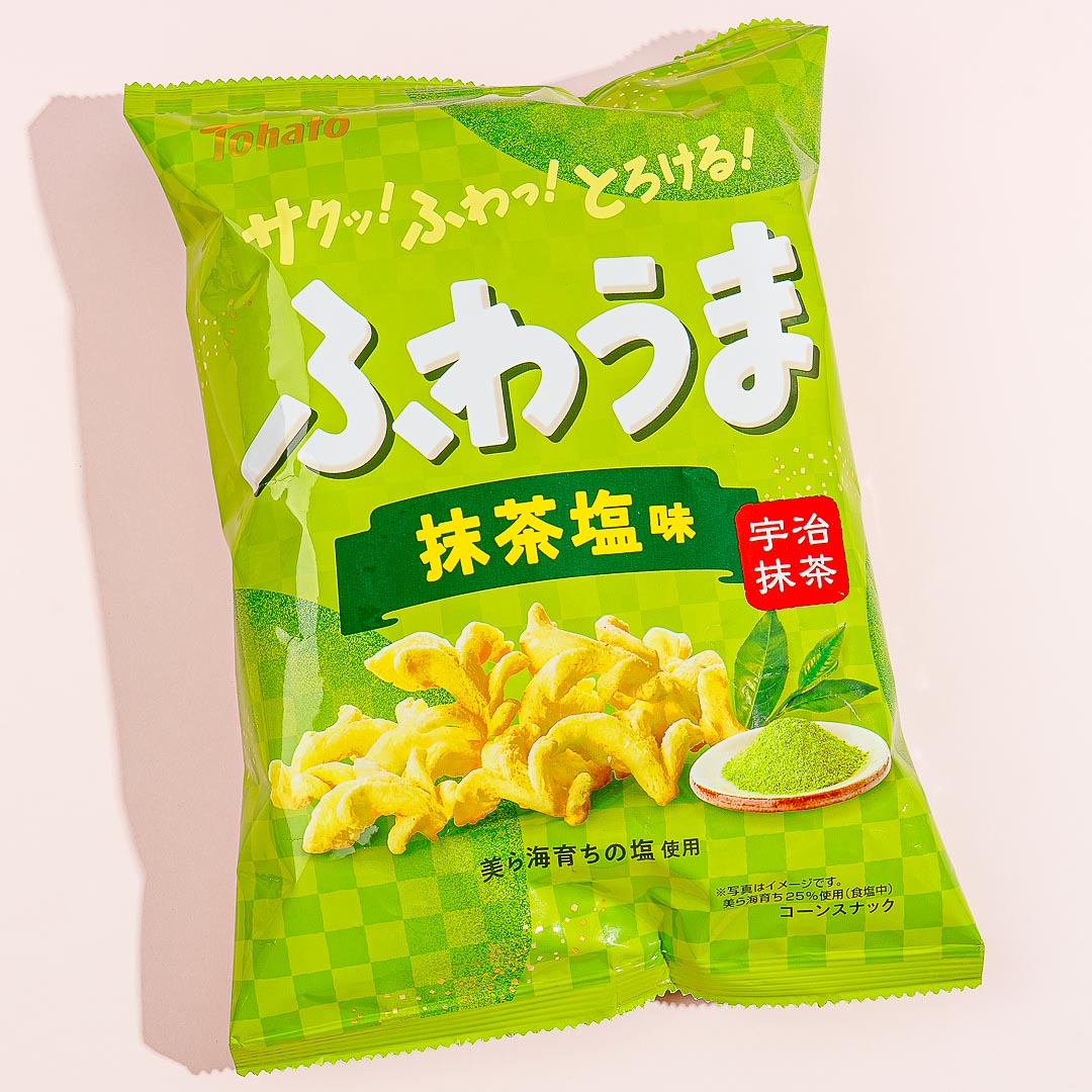 Tohato Fuwauma Salzige Mais-Snacks – Matcha Salz