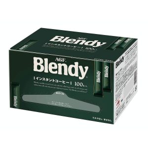 AGF Blendy Stick Instant Kaffee Packets 100 Sticks