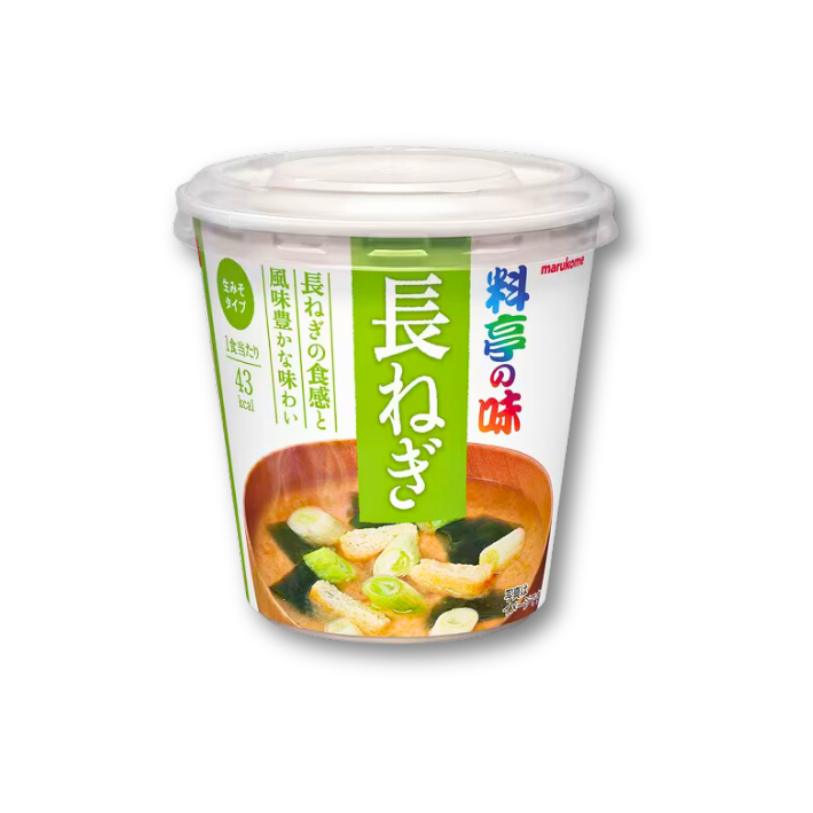 Marukome Tasse Miso Suppe – Frühlingszwiebel Geschmack