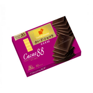 Morinaga, Carre de Chocolat, cacao 88, 18 Stück
