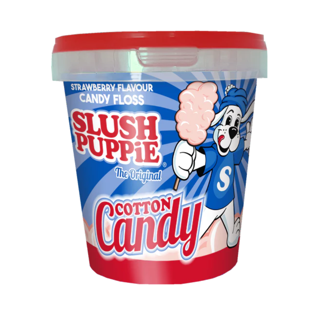 Slush Puppie Erdbeergeschmack Baumwolle Süßigkeiten