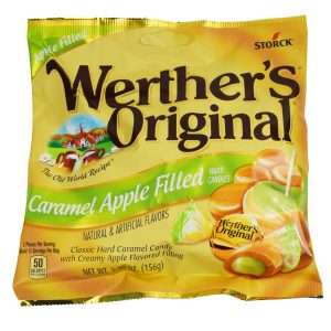 Werther's Karamell Apfel gefüllte Hartbonbons