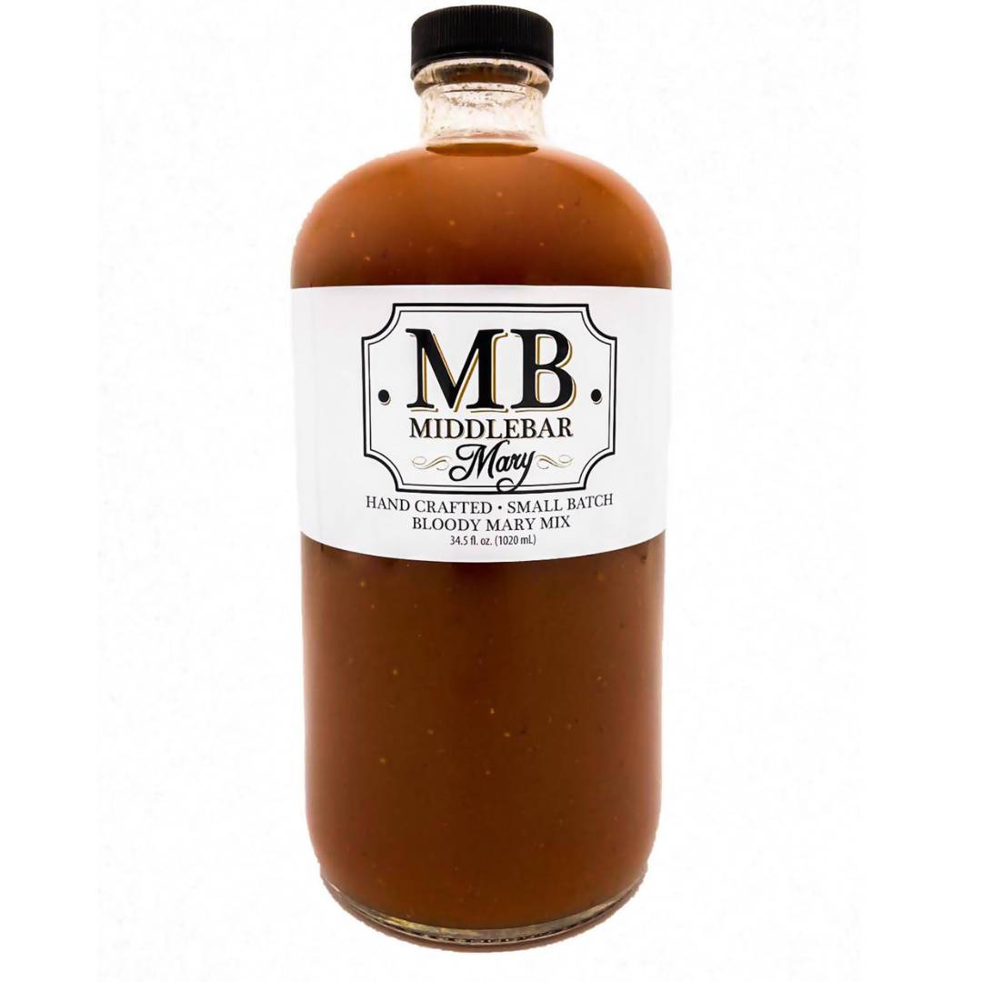 Mittlere Bar Bloody Mary Mischung, kleine Charge von Hand gemacht (Mocktail) – 6 Flaschen x 16 Unzen
