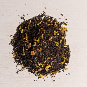 Pfirsich Aprikose Entkoffeintee – aromatisierter schwarzer Tee