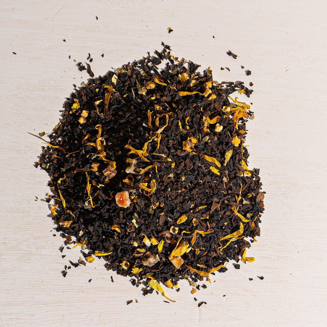 Pfirsich Aprikosen-Dekaf-Tee – aromatisierter schwarzer Tee