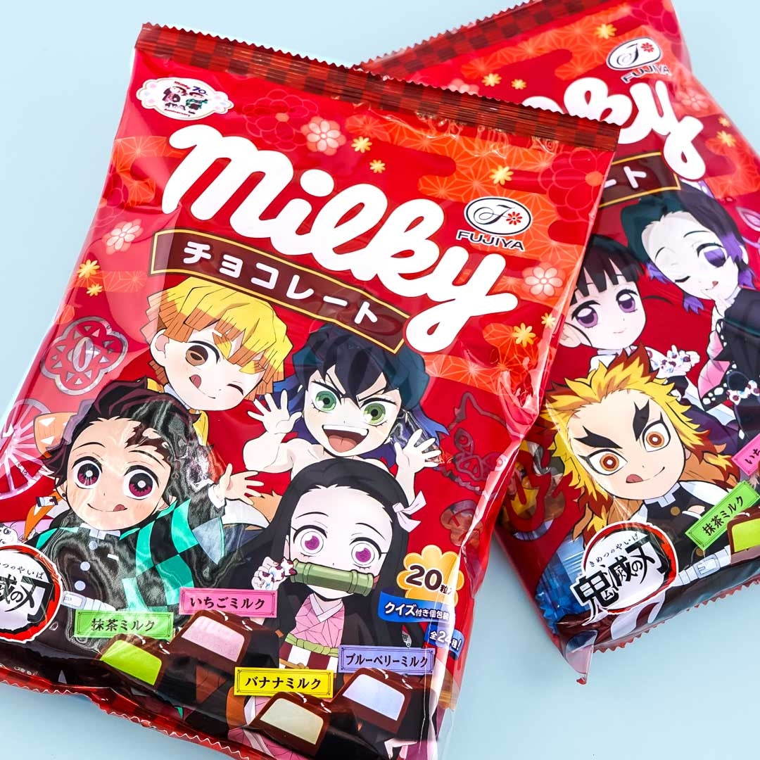 Demon Slayer Milchschokolade – sortiert