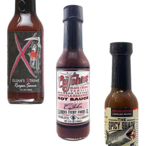 Best of Cherry Infused scharfe Saucen Geschenk-Set, 3/ . – 5oz