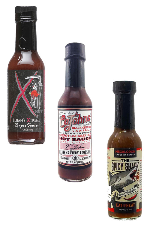 Best of Kirsche Infused Chilisaucen Geschenk-Set, 3/5oz