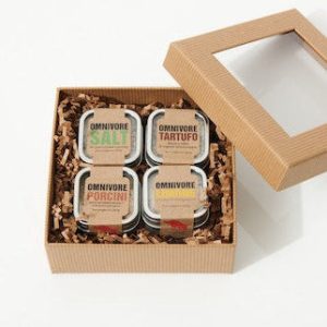 omnivore 4 Zinn Geschenkbox Set