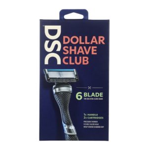 Dollar Rasur Club – Rasierer Kit Starter, 1 kt (Pack mit 4)