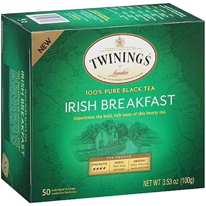 Twinings Irish Breakfast Tee, 50 Beutel – 6er Packung