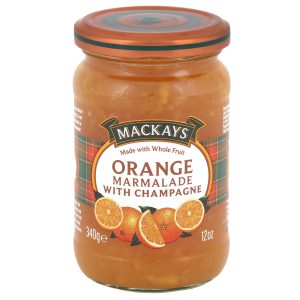 Mackays Orangenmarmelade mit Champagnerkonserve, 12 Unzen – Packung mit 6 Stück