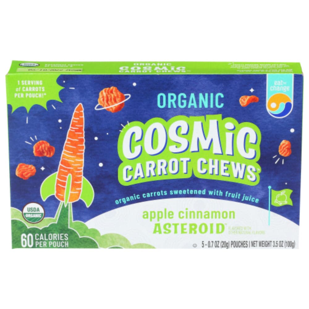 Essen Sie die Veränderung – Organische Kosmische Karotten-Kühe, Apfel-Zimt, 3,5 OZ