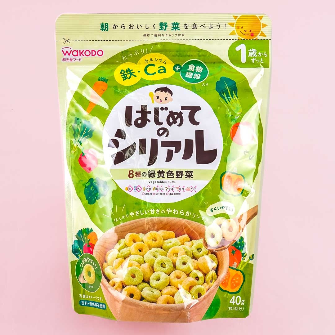Wakodo First Cereal Baby Puffs – Gemüse