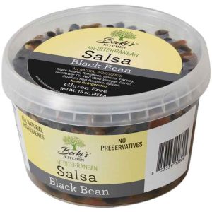 Beckis – Salsa Schwarze Bohne, Packung mit 8 Stück – 16oz