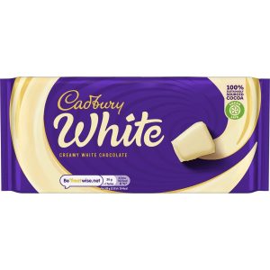 Cadbury weiße cremige weiße Schokolade