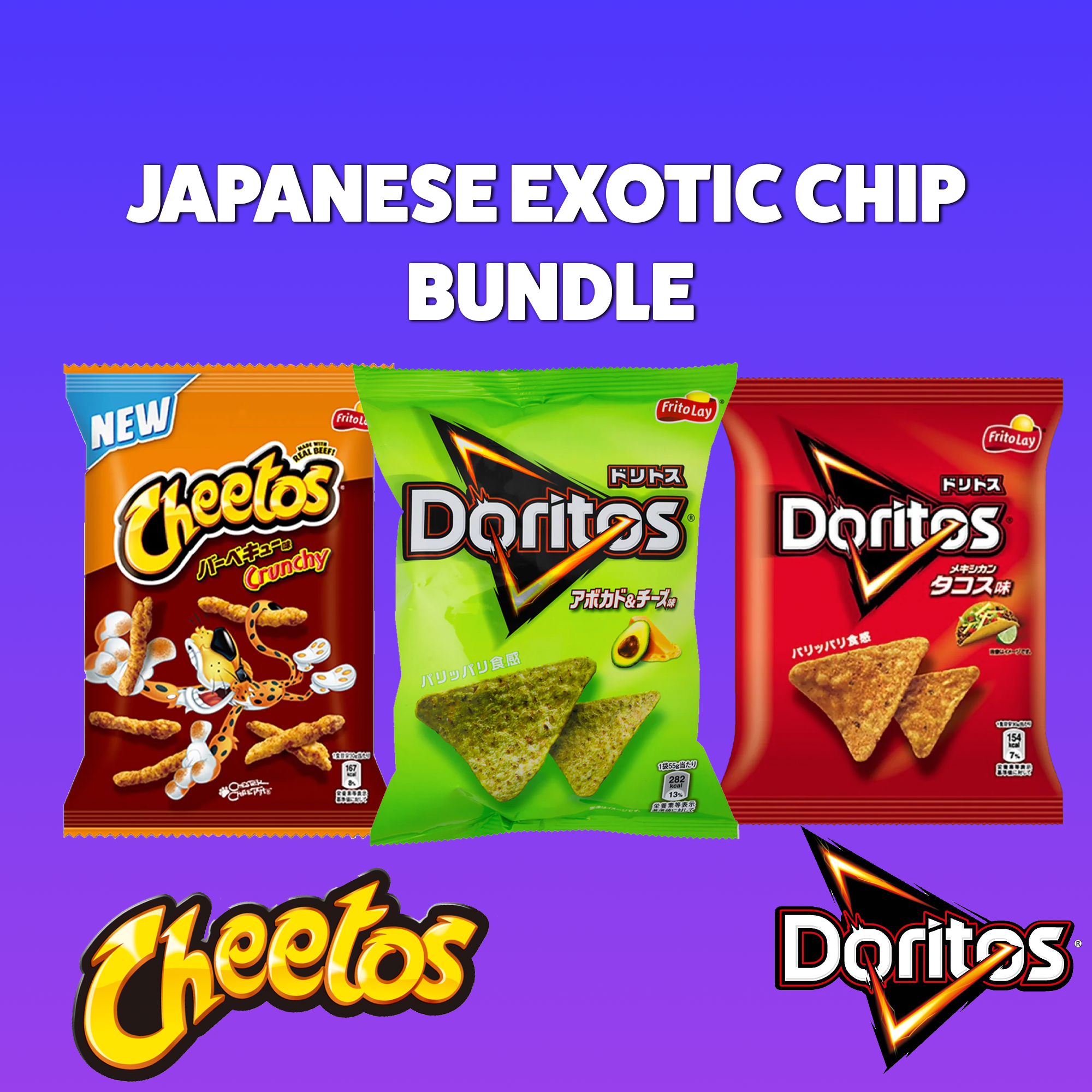 Japanisches exotisches Chip-Bundle