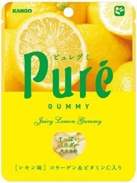 Kanro “rein Gummy, Zitronengeschmack” 56g