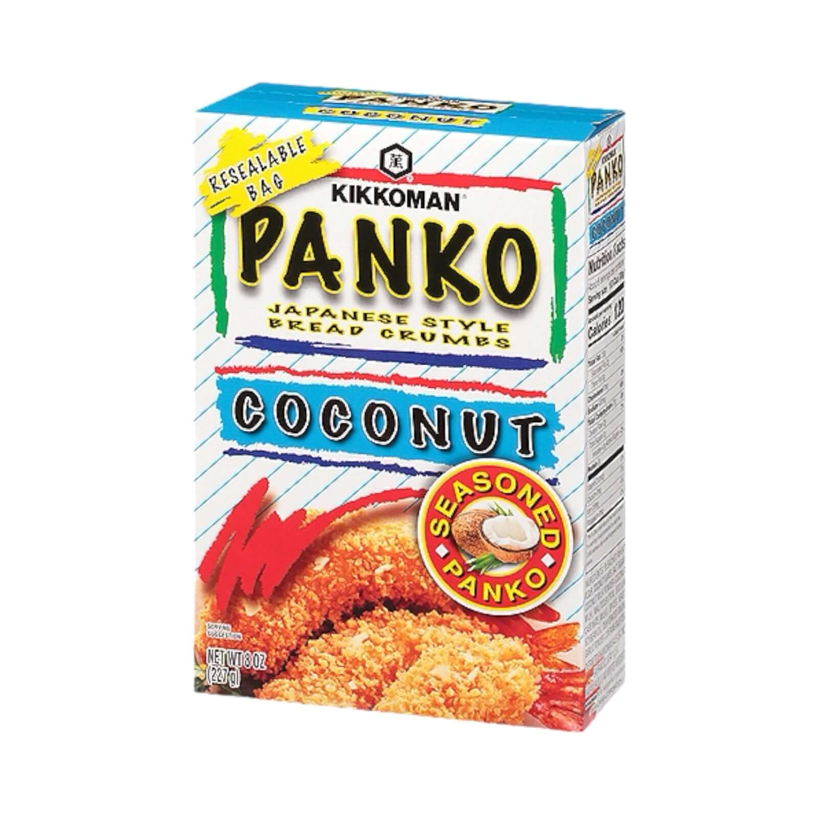 Kikkoman Panko Brot Crumbs Kokosnuss