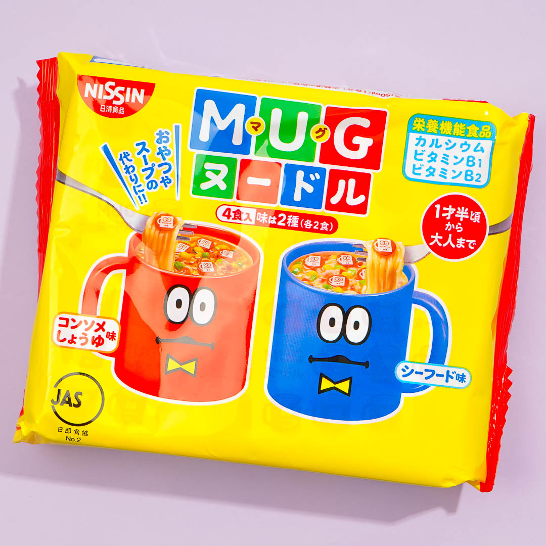 Nissin Tasse Nudelpackung – Sea Food & Consomme
