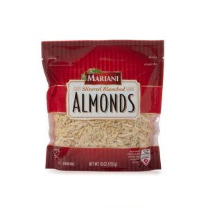 Mariani – Slivered Blanched Mandeln All Natürlich, 10 Unzen