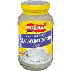 Buenas Kokos Sport – Macapuno String in Sirup – 12 OZ