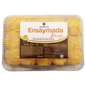 Goldilocks – Cheesy Ensaymada Hugs – Bite Size Brioche with Käse – 15 Stück – 13,75 Unzen