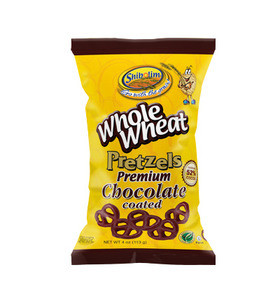 Shibolim Vollkorn-Pretzeln in dunkler Schokolade getaucht, 4 oz