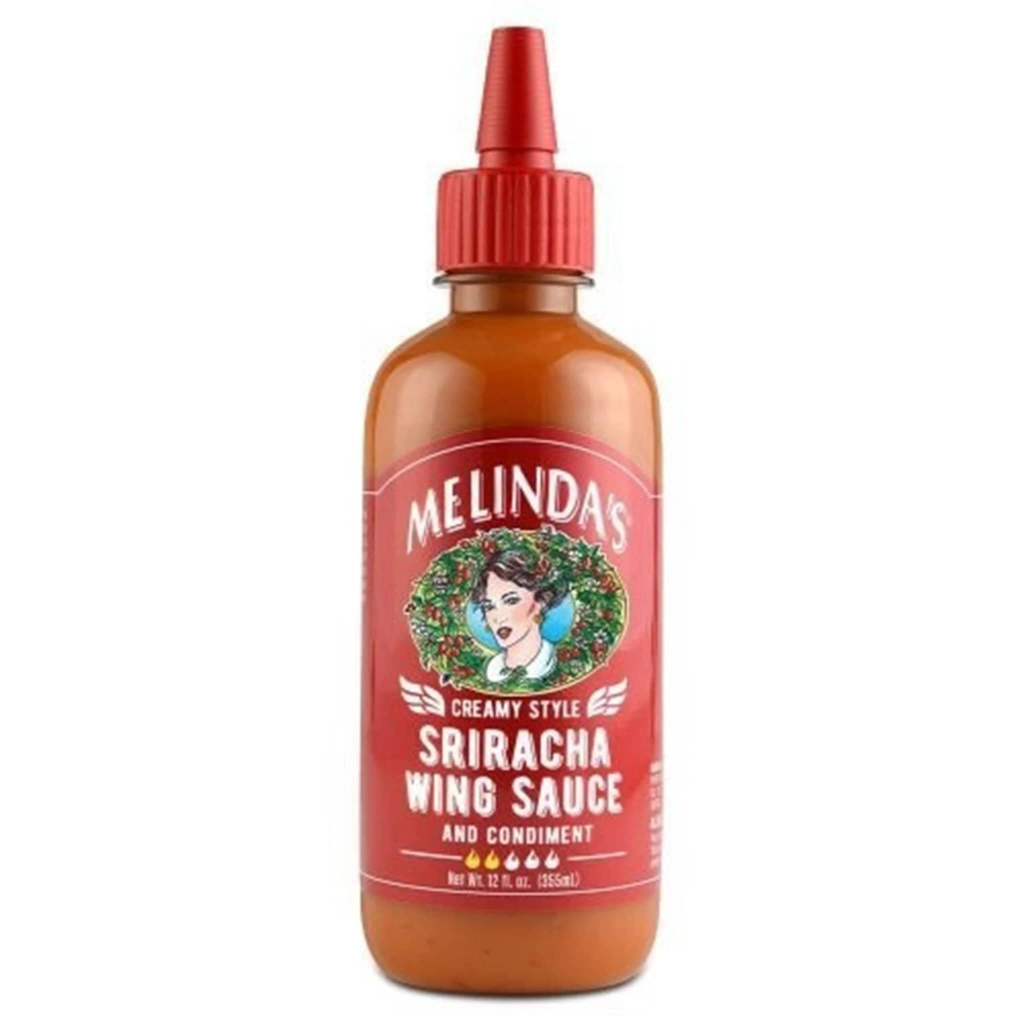 Melindas cremiger Stil Sriracha Flügelsoße und Gewürz