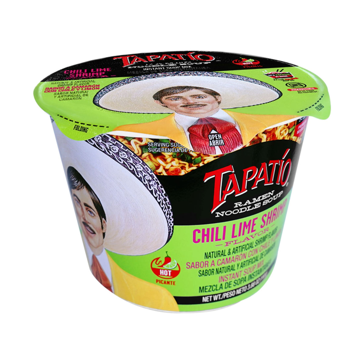Tapatio Chili Limette Garnelen Ramen – 110G