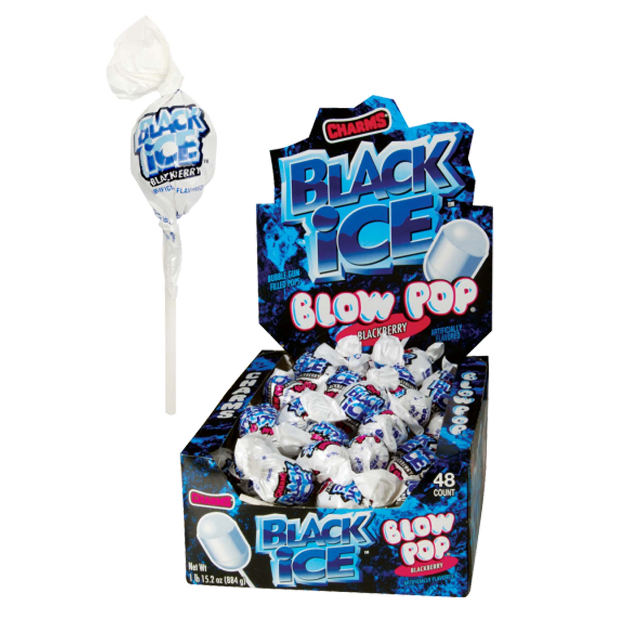 Charms Schlag Pops Schwarz Eis