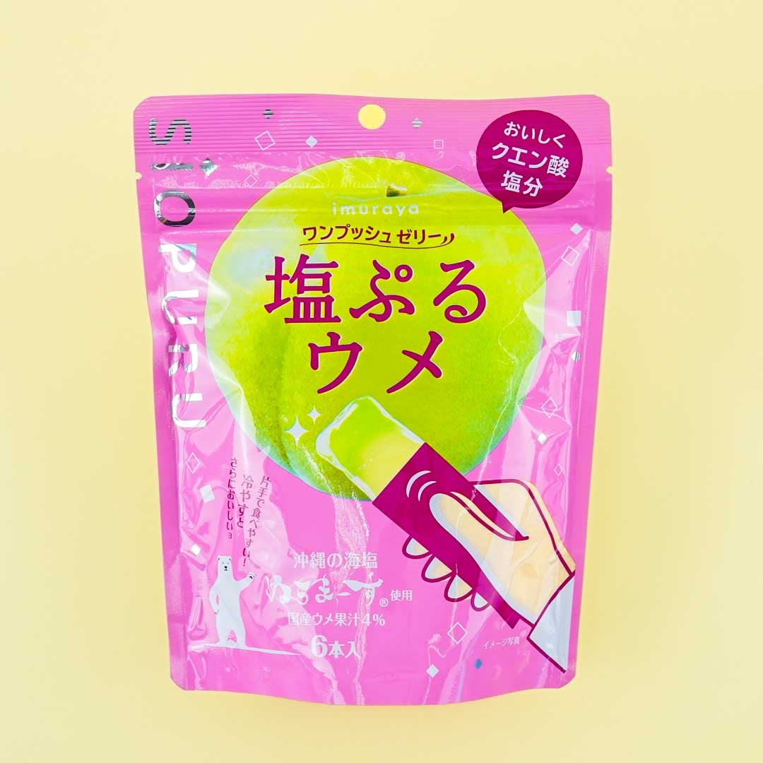 Imuraya One Push Jelly – Gesalzener Puru Ume