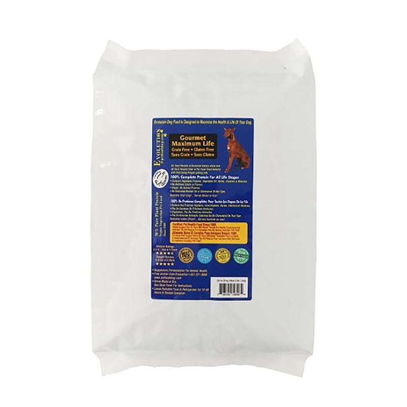 evolution diät – Gourmet max life dog kabble, – 320oz