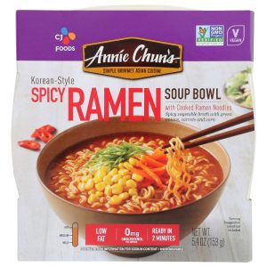 Annie Chun's – Ramen scharf Koreanisch, 5,4 oz – Packung mit 6 Stück