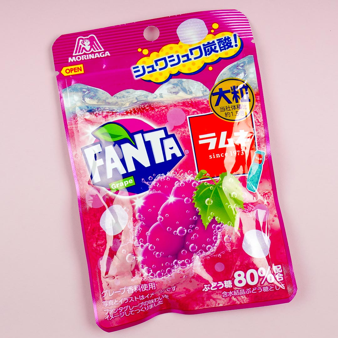 Fanta X Morinaga Ramune Süßigkeiten – Traube