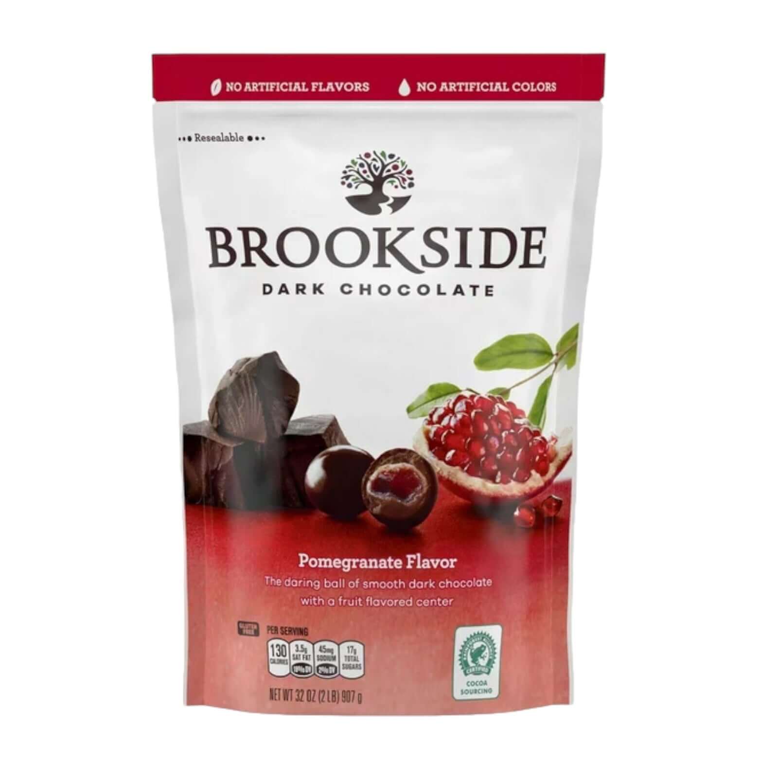 Brookside Zartbitterschokolade Granatapfel Geschmack