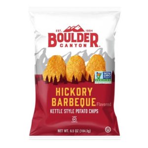 Boulderschlucht – Chip geschnitten Hickory bbq, 6.5 Unzen Packung mit 12