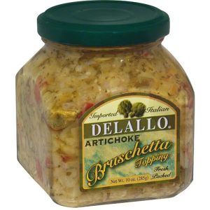 delallo – Bruschetta Artischocke, 10 Unzen Packung mit 6